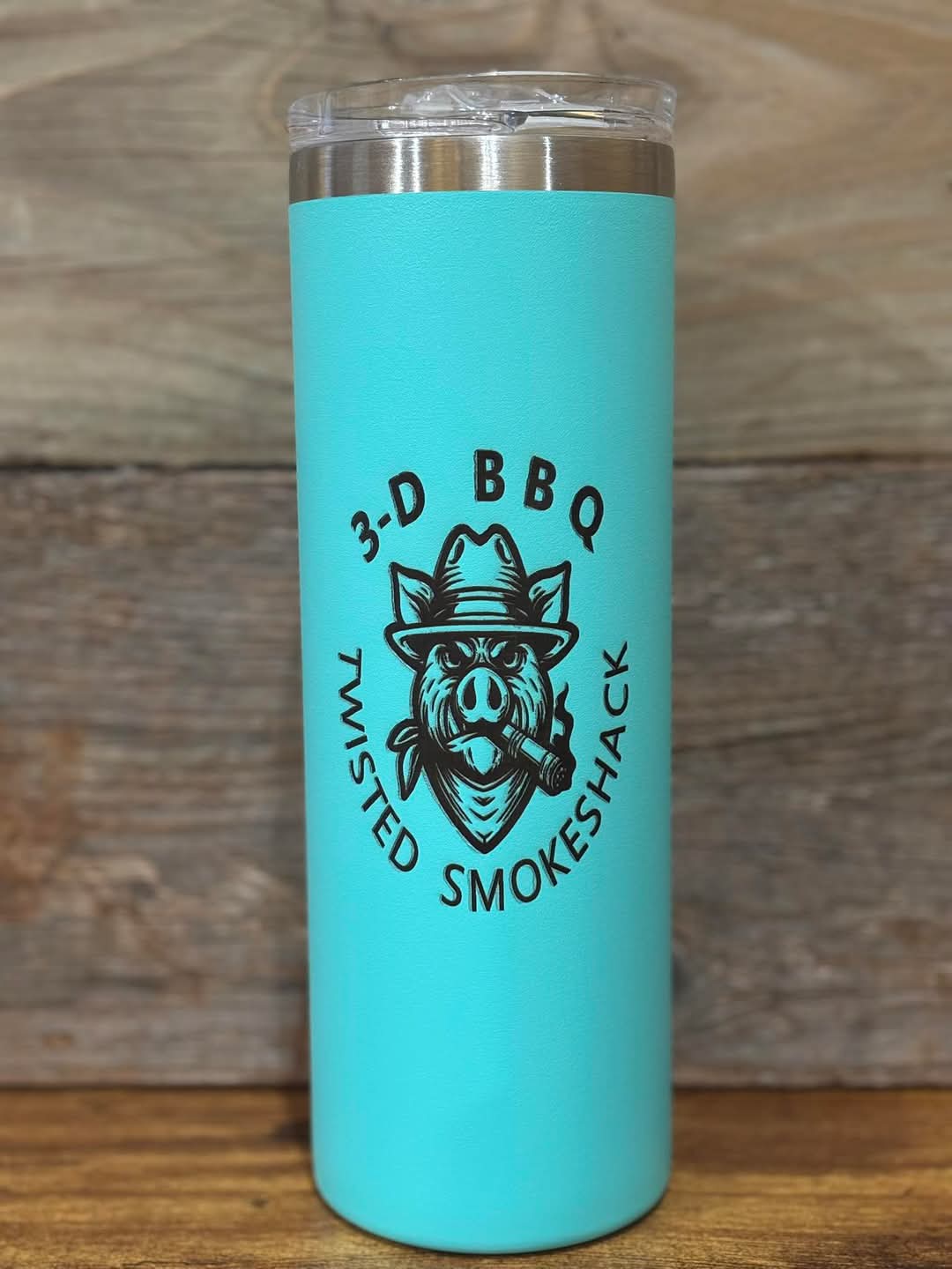 Mint color 20oz skinny tumbler